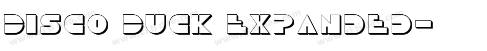 Disco Duck Expanded字体转换